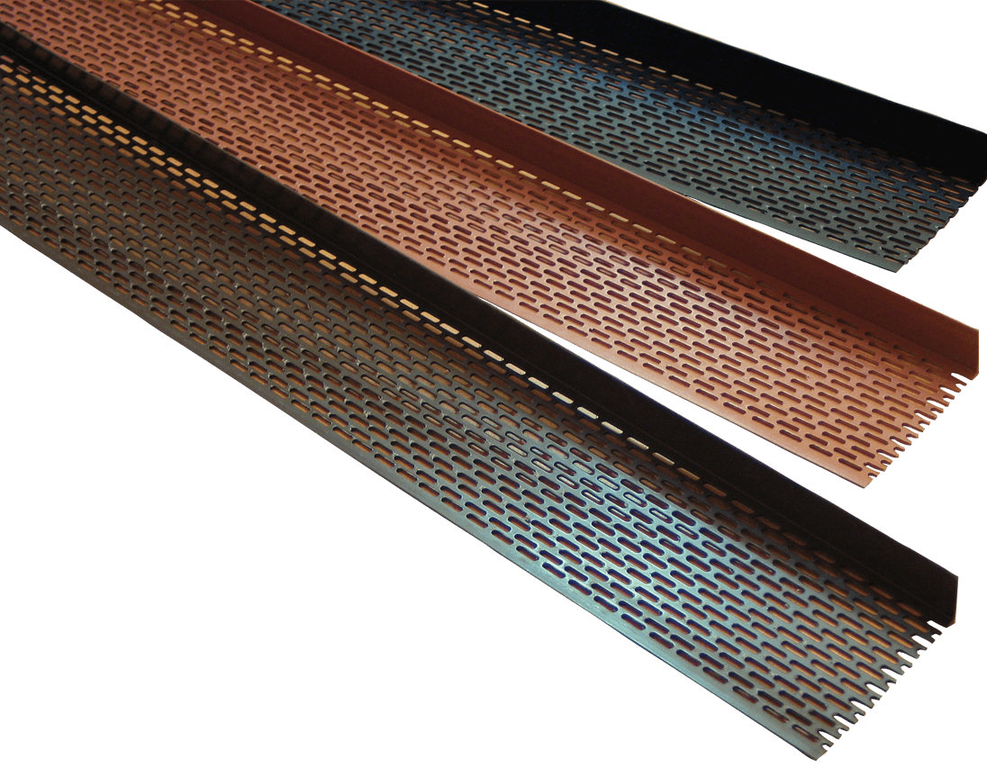 ROOFBOND AC perforált PVC szellőző profil